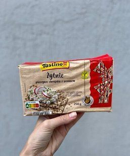 Хлібці житн з сезамом 250 грам Tastino 4056489189138 фото