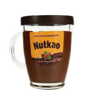 Шоколадна паста в горнятку класична Nutkao 330 г 8008245004403 фото