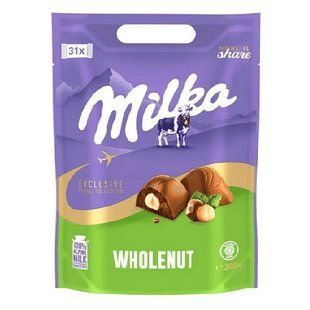 Цукерки Milka з горіхом 300г 7622202269509 фото