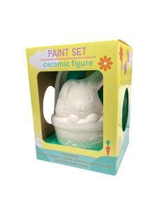 Набір Paint Set гіпсова фігурка+фарби Кошик 8712417646734 фото