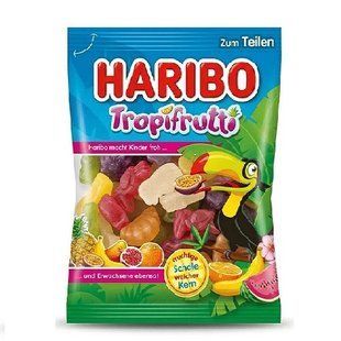 Желейки Haribo тропічні 110г 8426617002534 фото