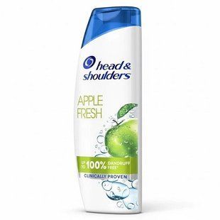 Шампунь Head&shoulders яблучна свіжість 400 мл 5410076659456 фото