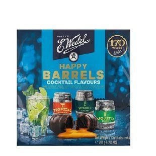 Цукерки Barrels Wedel коктейль мікс 200г 5901588088730 фото