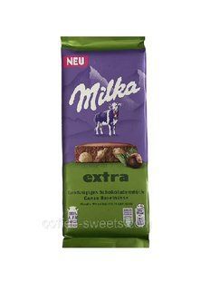 Шоколадка Milka Extra з фундуком 190 грам 7622202287657 фото