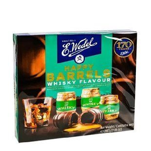 Цукерки Barrels Wedel віскі мікс 200г 5901588088723 фото