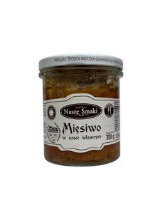 Тушонка мясна власному соку Swojska Chata 300 грам 5907501019911 фото