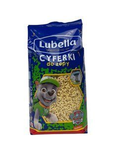 Макарони дитячі Lubella цифри 350 грам 5900049824788 фото
