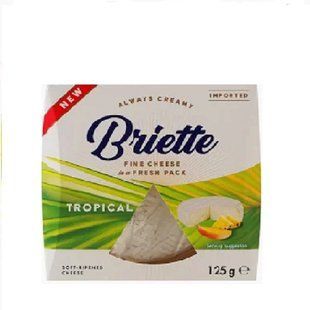 Сир Briette Tropical 125 грам 4000504148624 фото