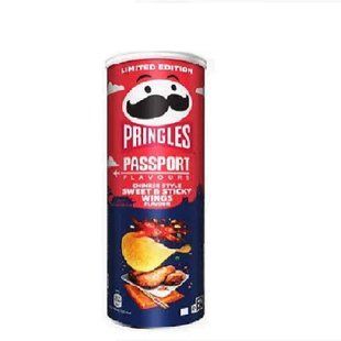 Чіпси Pringles Sweet Sticky Wings 165 грам 5053990182534 фото