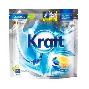 Капсули для посудомийки Kraft 27 шт 5902686252788 фото