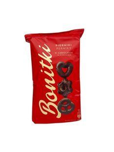 Пряники в чорному шоколаді Bonitki 500 g 5900881773305 фото