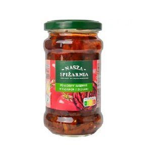 Вялені томати Nasza Spizarnia з зеленню 270 грам 5900664014182 фото