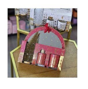 Набір Cristmas аромапалички+свічка з ялинкою (червоний)  2200161224361 фото