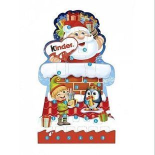 Адвент Календар Kinder (витинанка) 198г 8000500426791 фото