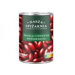 Квасоля червона Nasza Spizarnia червона 400 грам 5901713002143 фото