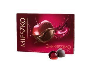 Цукерки праліне з вишнею та лікером Miesko 285г 5900353618288 фото