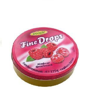 Льодяники Fine Drops малина 200г 9002859093159 фото