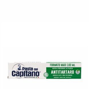 Зубна паста Capitano від нальоту 100мл 8002140139109 фото