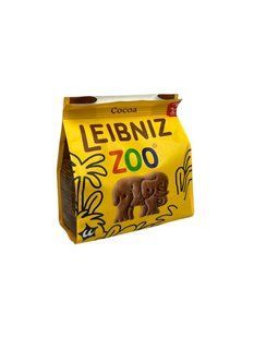 Печиво Leibniz Zoo какао 100 грам 4017100106972 фото