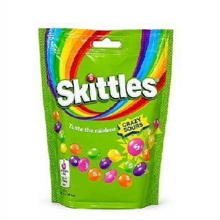 Драже Skittles Crazy Sours 176 грам 4009900546102 фото