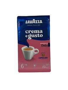 Кава мелена Lavazza Crema Gusto Dolce 250 грам 8000070037304 фото