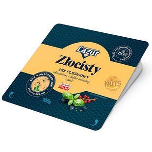Сир з пліснявою Lazur 100г 5907070003137 фото
