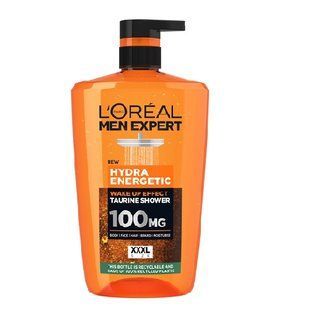 Гель для душу чоловічий Loreal Hydra Energetic 1 л 3600524121853 фото