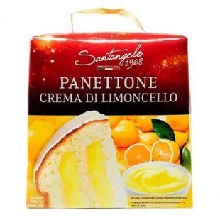 Панетон з лимонним кремом Santagello Classico 908 грам 8003896080172 фото