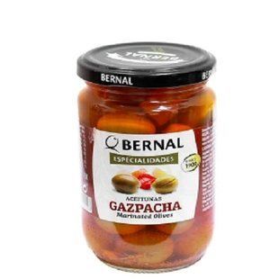 Оливки мариновані Bernal Gazpacha 300г 8428391001123 фото