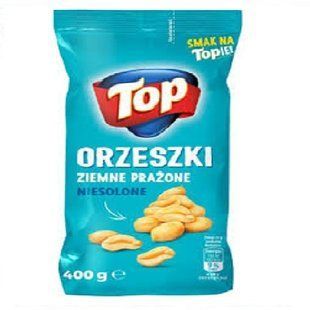 Горішки TOP арахіс смажений несолений 400 грам 5901125002861 фото