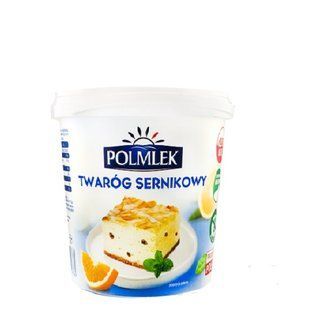 Сир вершковий до сирника Polmlek 1кг 5902150593669 фото