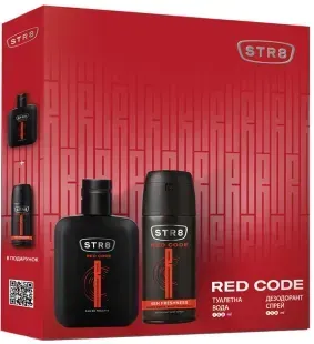 Подарунковий набір STR8 чоловічий Red Code 4823058342122 фото
