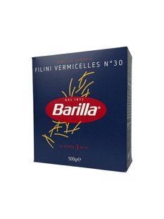 Макарони Barilla Filini Vermicelles №30 500 грам 8076809524452 фото