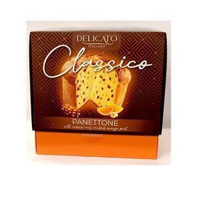 Панетоне з цукатами та родзинками Delicato 750г 4820235280413 фото