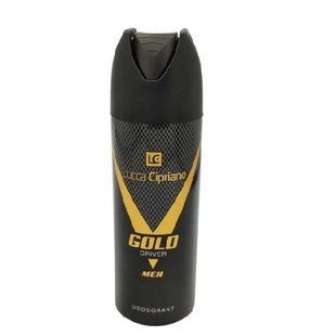 Дезодорант Lucca Cipriano Gold 200мл 5903719641227 фото