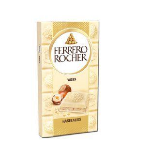 Шоколад Ferrero Rocher білий з фундуком 90 грам 8000500359884 фото