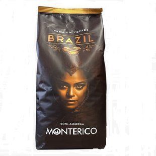 Кава Monterico Brazil 100% Arabica 1 кг 8436013469541 фото